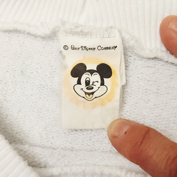 VINTAGE WOMENS MICKEY MOUSE CREWNECK SWEATSHIRT - Picture 10 of 14